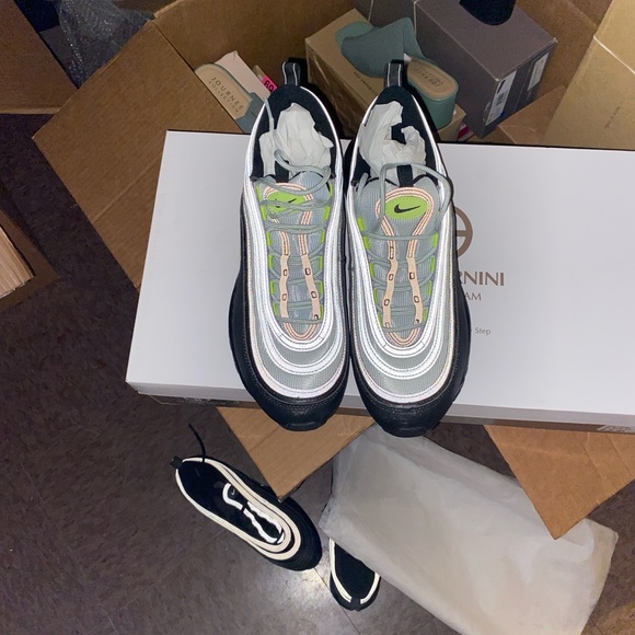 Nike Air Max 97 Black and Gray Sneakers - Picture 1 of 4
